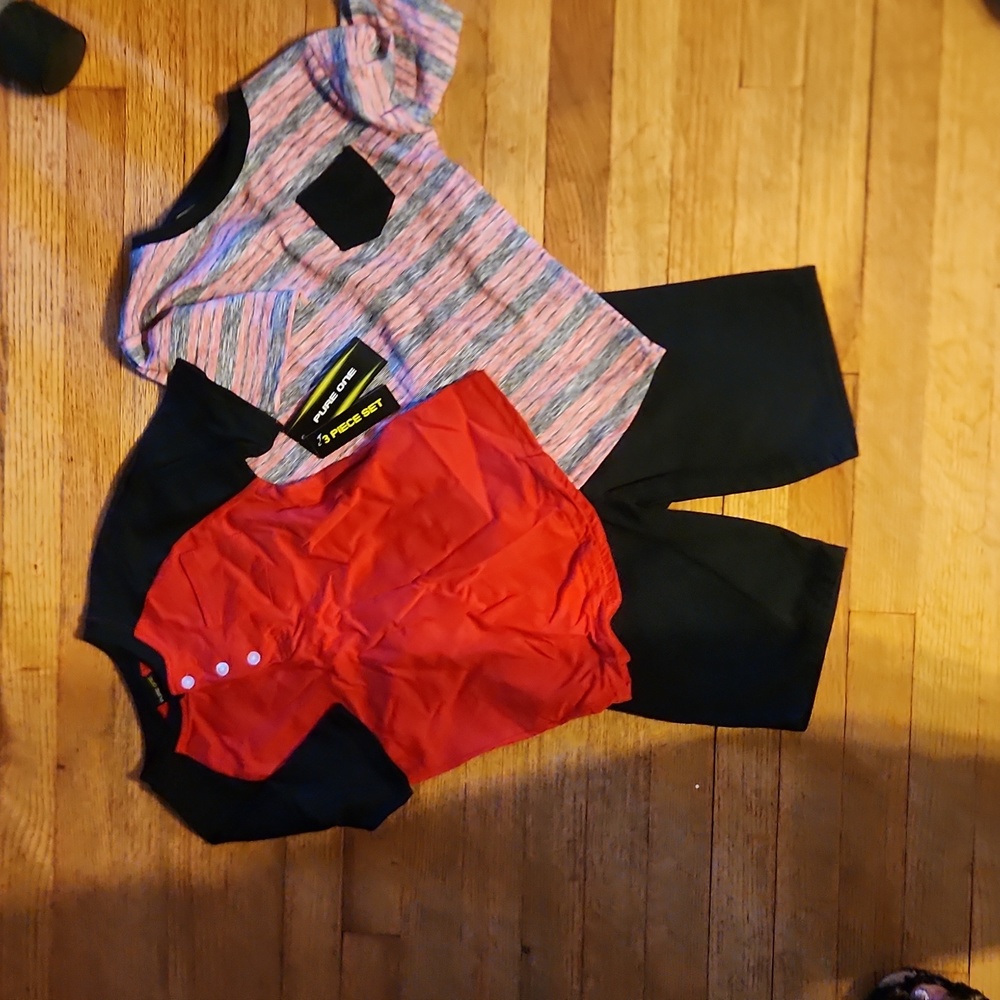 3pc. Shorts set